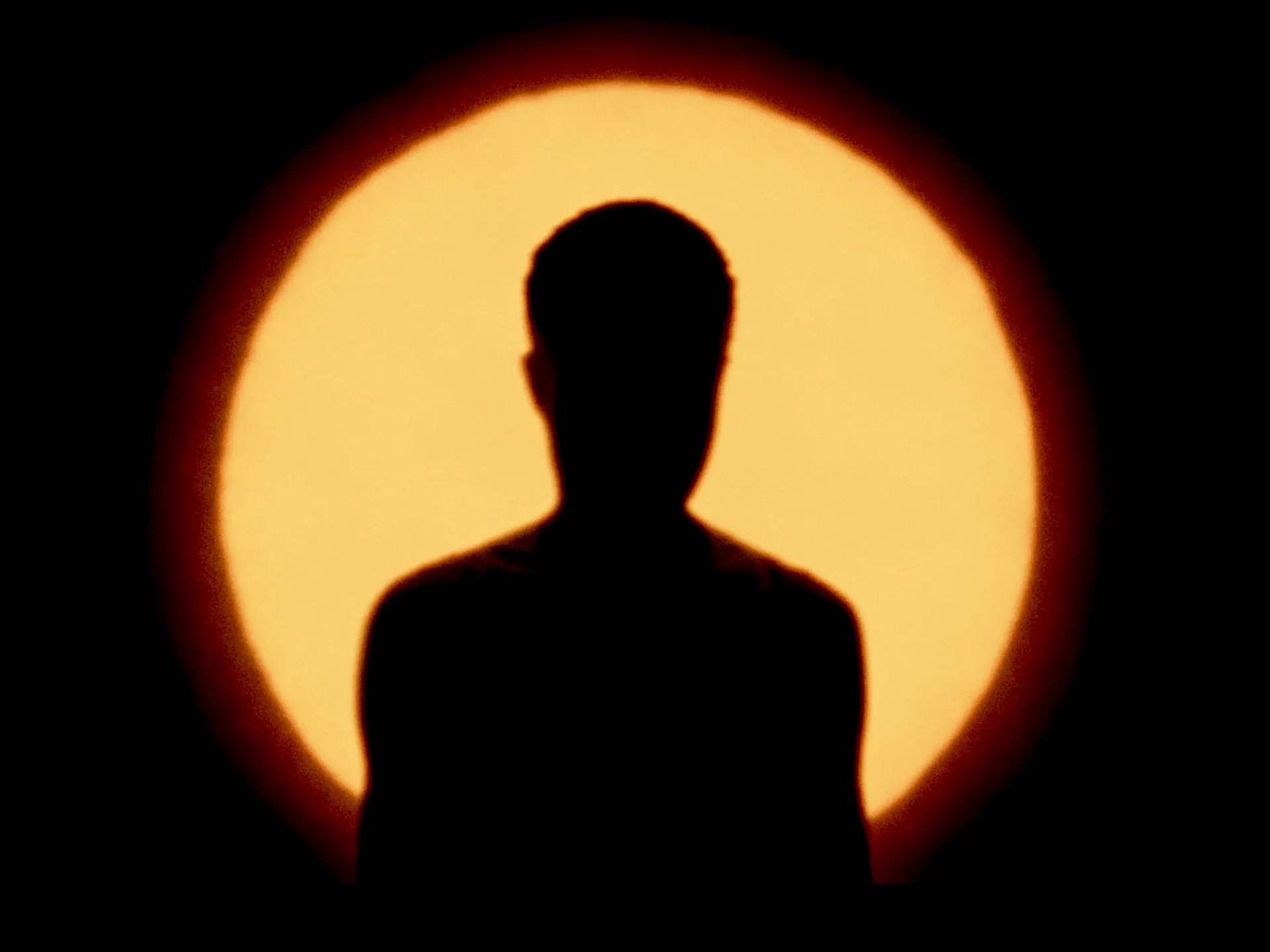 Man silhouetted against the sun and sky outdoors, Milimani trail running project